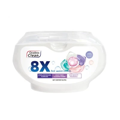 庭の新鮮な5xランドリーポッド